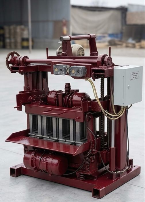 шлакоблочный станок + бетоносмеситель