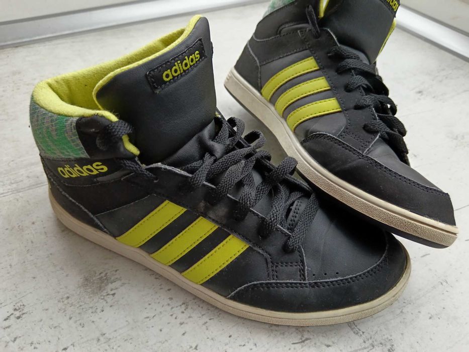 Кожени кецове Адидас 39 1/3