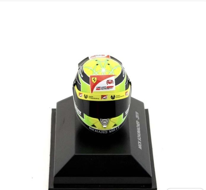 Cască moto mini MICK SCHUMACHER an 2019 scara 1:8