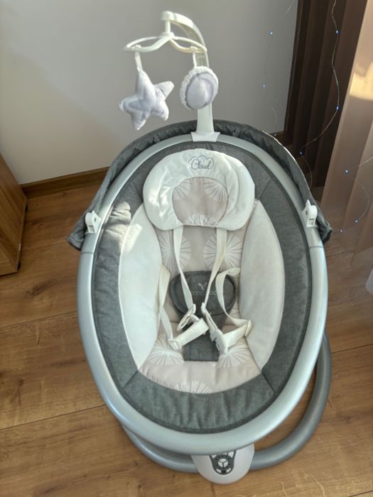 Продавам Бебешка електрическа люлка Cangaroo Cloud Grey