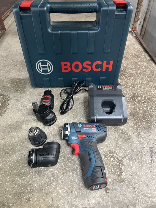 Vand filetantacu capete interschimbabile Bosch GSR 12v-15FC