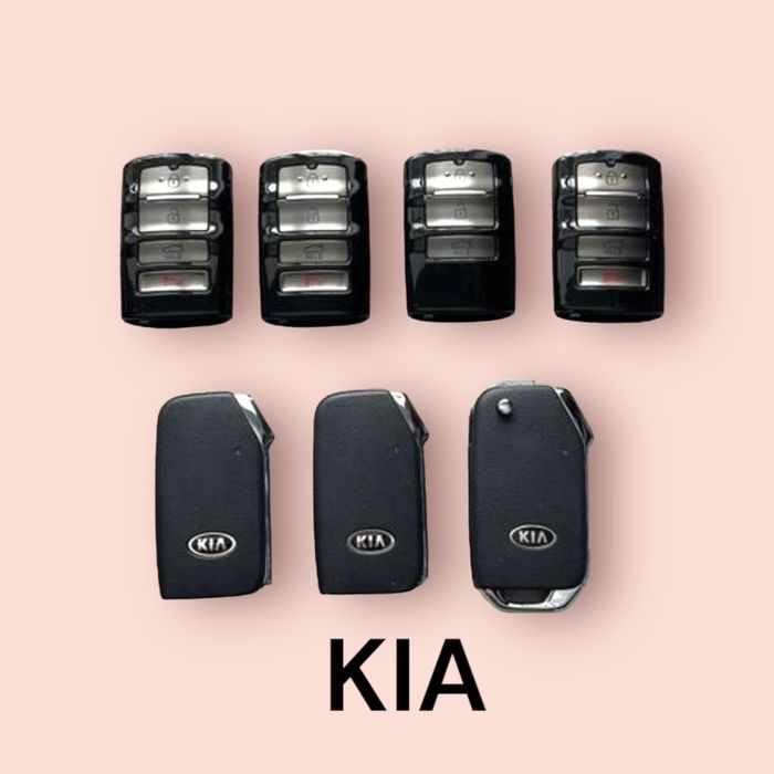 Корпуса ключей и ключи KIA, смарт пульты