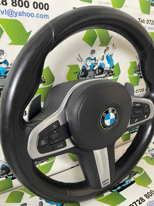 Volan complet in 3 spite cu padele, comenzi si airbag BMW G30/G31
