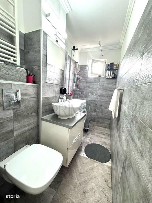 CETATII - ETAJ 1 - RENOVAT - 3 camere - centrala proprie - clima - BOX
