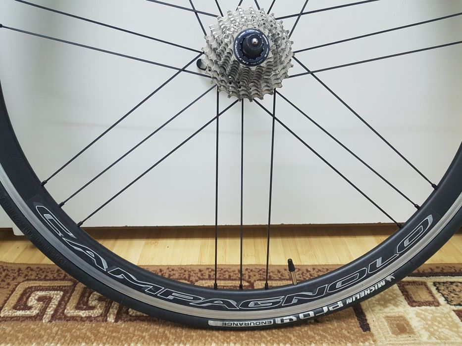 Set Roti Campagnolo Scirocco C17, Shimano Ultegra CS-R8000, Michelin 4