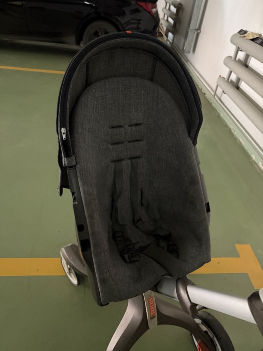 Коляска б/у stokke xplory + люлька