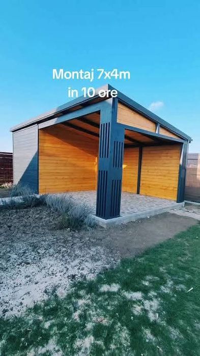 Pergole magazie terase foișoare