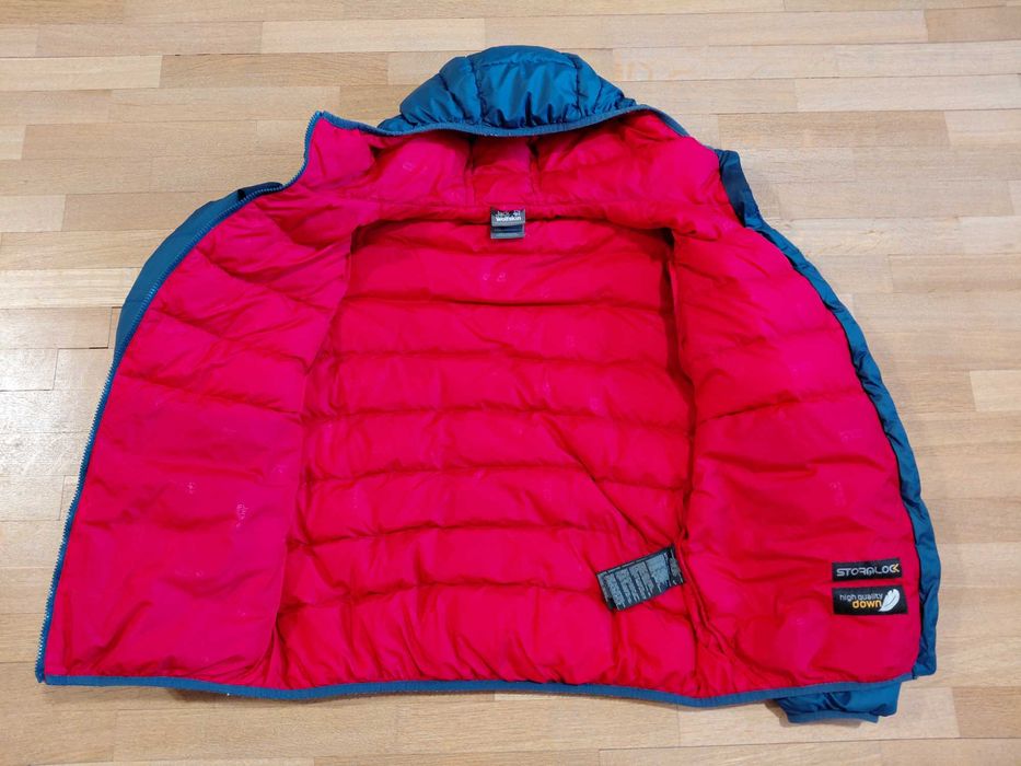 Jack Wolfskin мъжко пухено яке пухенка оригинал 80% пух синьо размер L