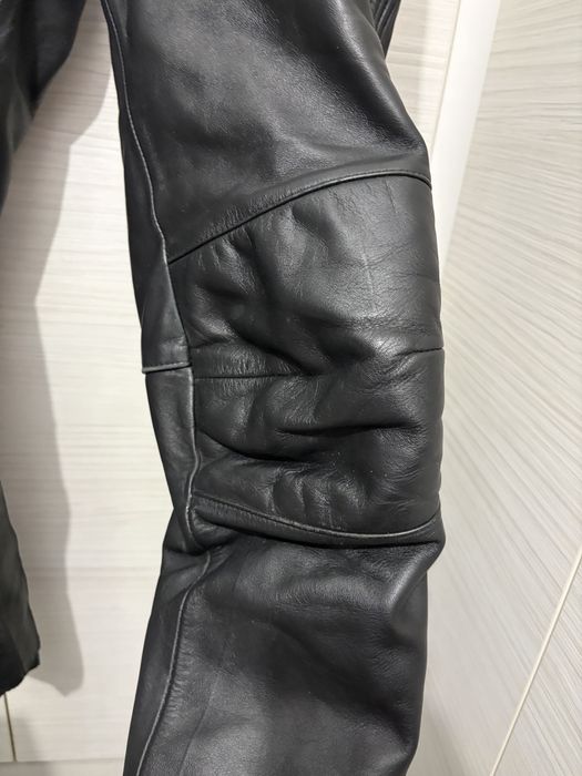Pantaloni moto, piele naturala, marimea 50