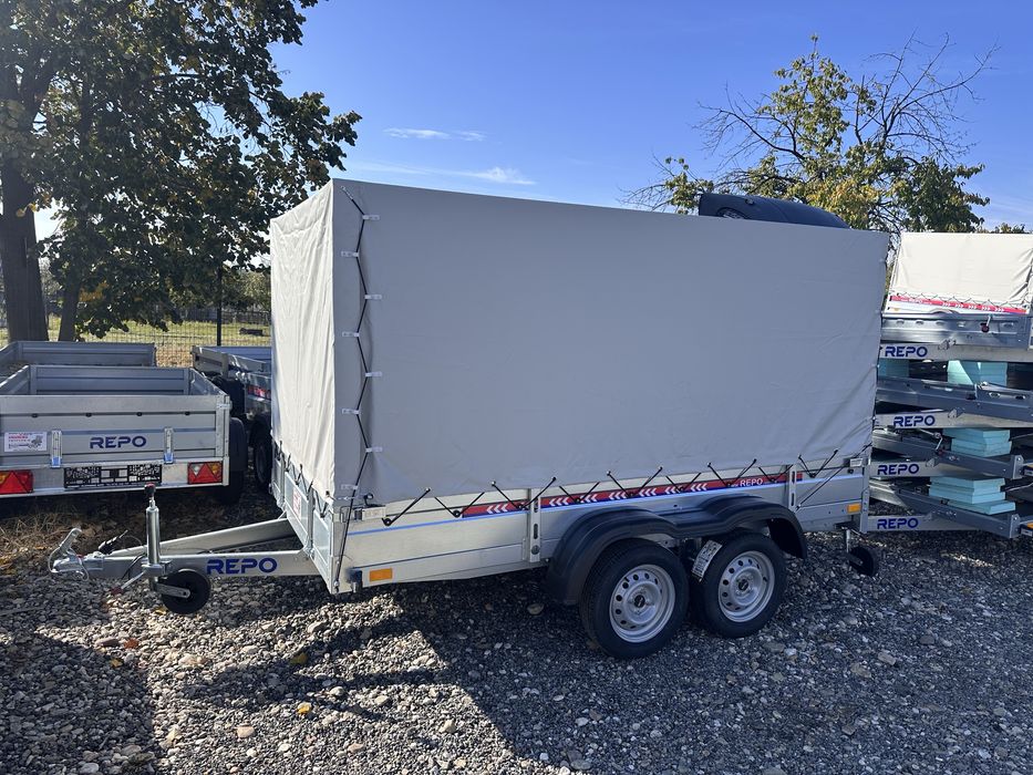 Închiriez remorcă dublu ax 3m – PRELATĂ – stare excelentă