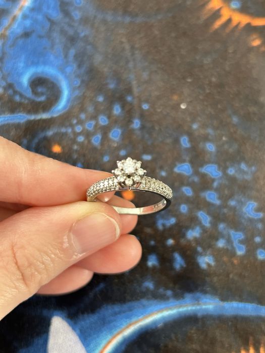 Серебряное колечко