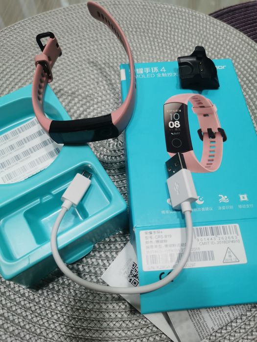 Bratara fitnes Huawei Honor Band 4 roz
