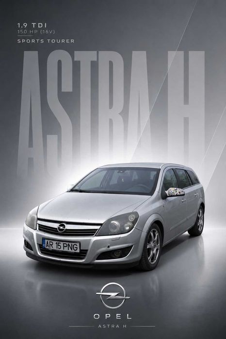 Opel Astra H - 1.9 (16V / 110 kW) 150HP - An 2007