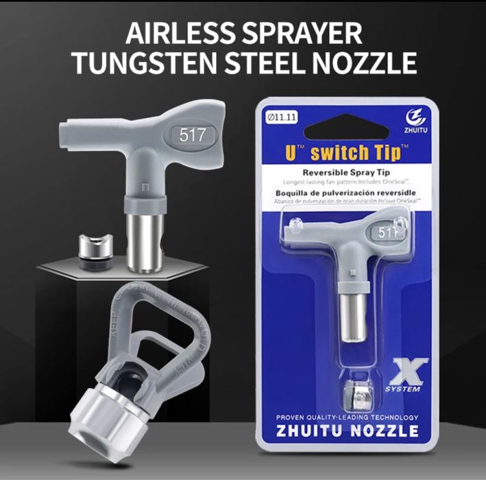 Дюзи за шпакловка,противопожарни бои,пътна маркировка,течна гума и др.