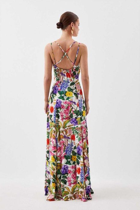 Rochie Nouă cu Etichetă Karen Millen, Mărimea 38 - Imprimeu Floral