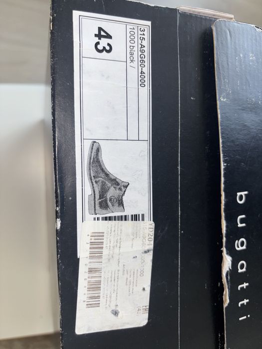 сапоги Bugatti новые