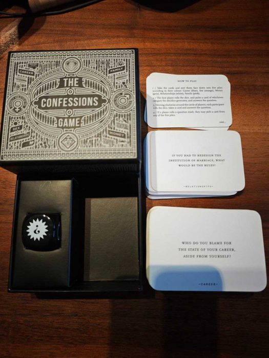Настолна игра The confessions game