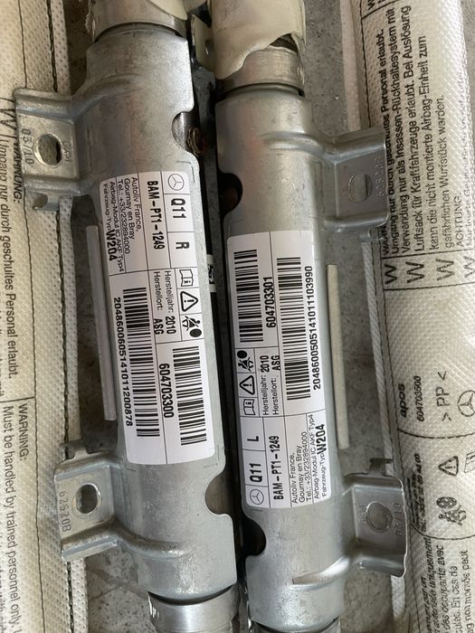 Airbag cortina stanga / dreapta Mercedes w204 c class berlina / break