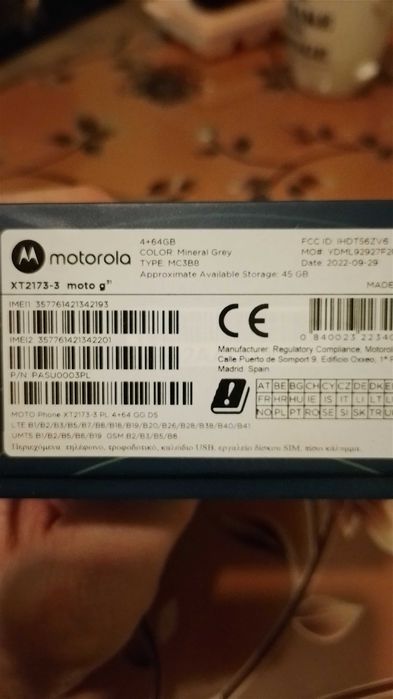 Продавам Motorola Moto G31 - 4 + 64GB