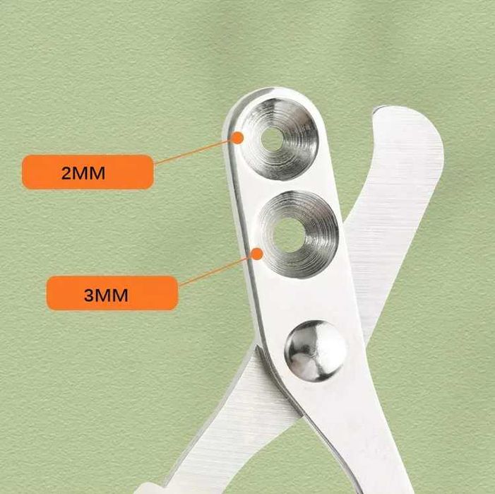 2 x Foarfece pentru taierea precisa a unghiilor pisIcilor si cateilor