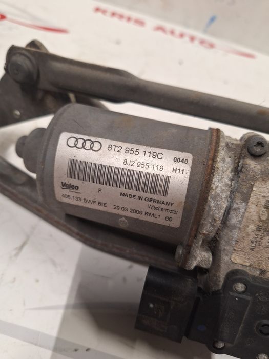 Моторче - механизъм предни чистачки Audi A5 / Ауди А5 2008г.