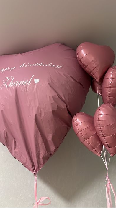 Шар гигант сердечко Курьер озыныз жыбересыз