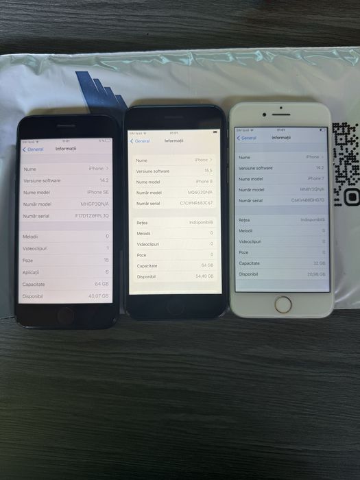 Iphone se 2,8,7 perfect functional