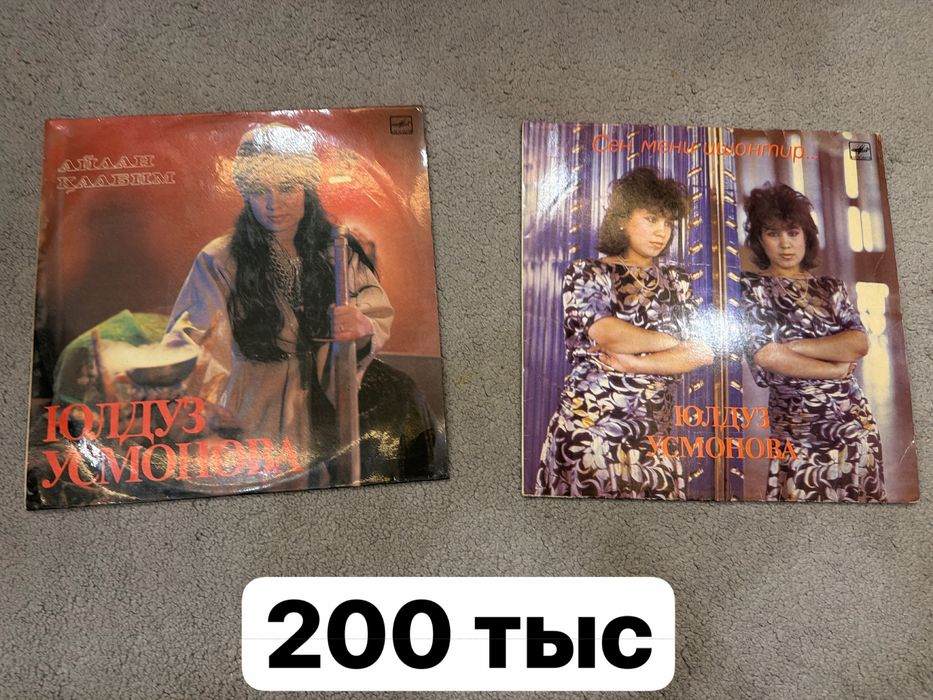 Виниловые пластинки народных артистов