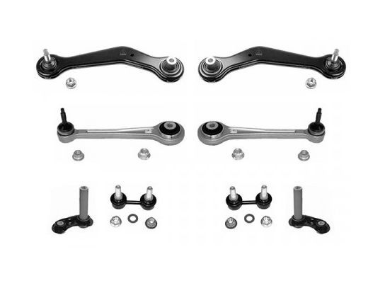 set kit brate suspensie roata punte spate bmw x5 e53