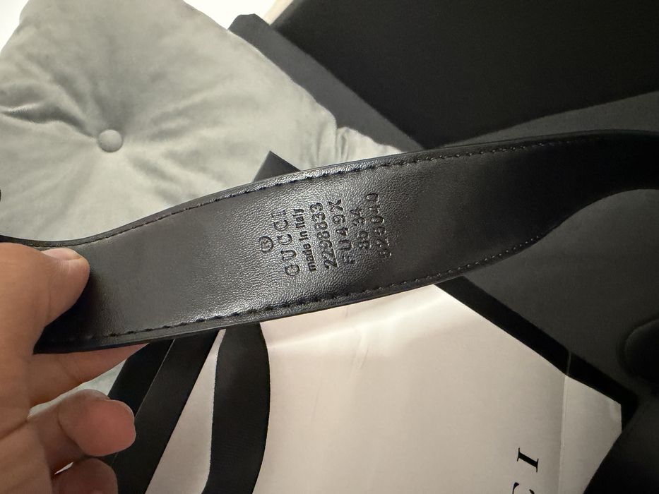 Curea gucci negru perfecta