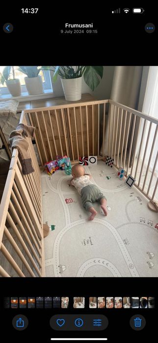 Tarc de joaca din lemn