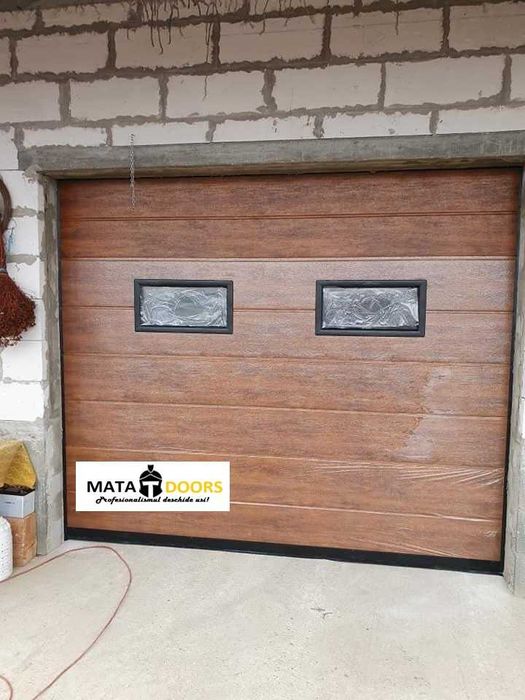 Usa L5xH2.3 gri.Usi sectionale/rezidentiale/industriale/hale/garaj