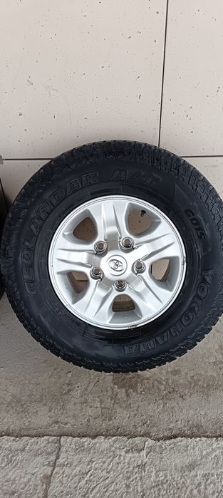 Диски с резиной ландкрузер 100,200