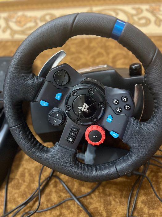 Волан с педали Logitech - G29, черен, PC/PS4/PS5
