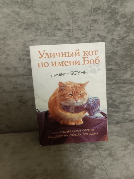 Книга "Уличный кот по имени Боб"