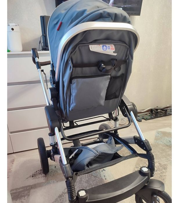 Коляска 2 в 1 Belecoo Q3-535, серый