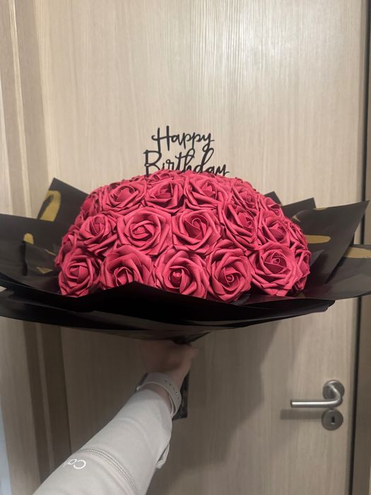 Букет от 49 вечни рози (различни цветове