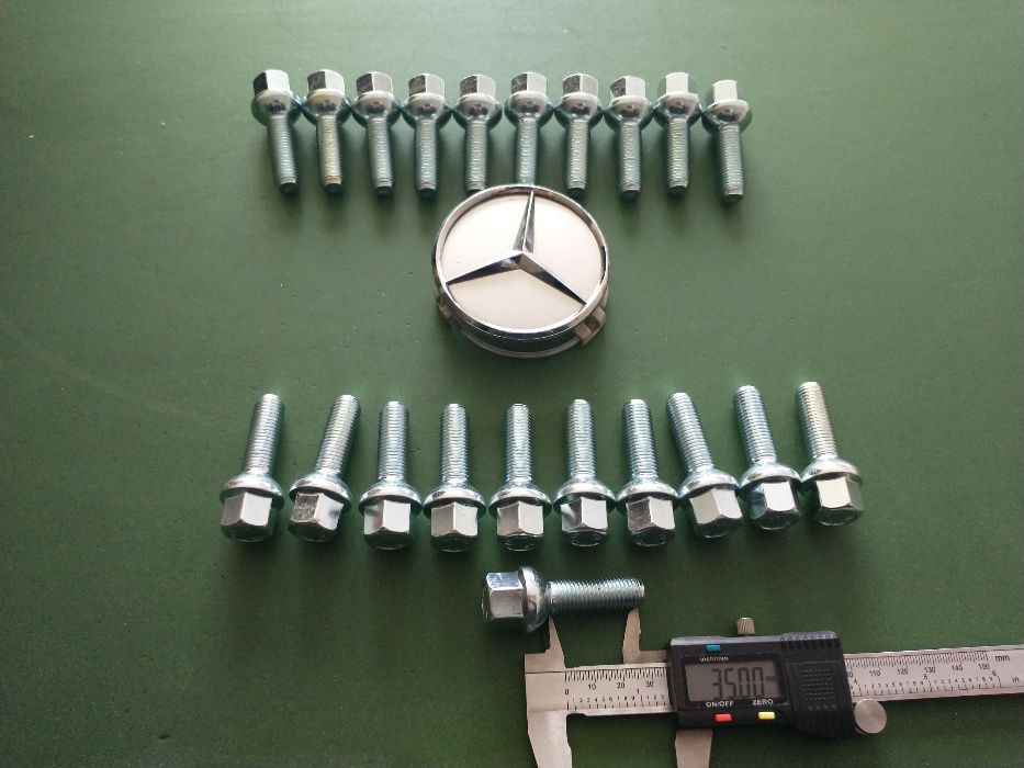 Prezoane Mercedes M12 x 1,5 filet 35 mm cap Semisferic Orice model