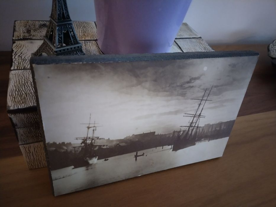 Старинно дървено пано от Шотландия