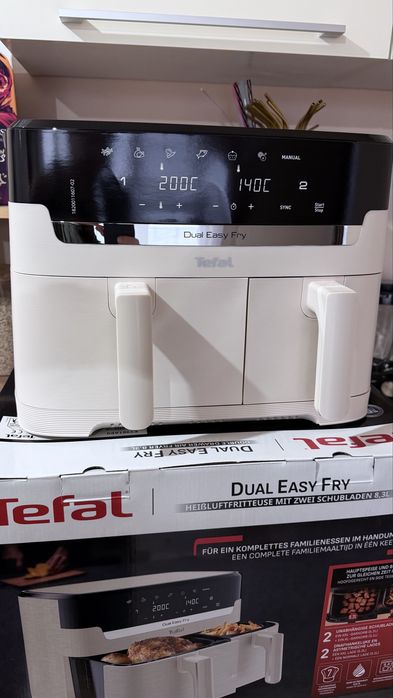 Airfryer Tefal - Dual Easy Fry