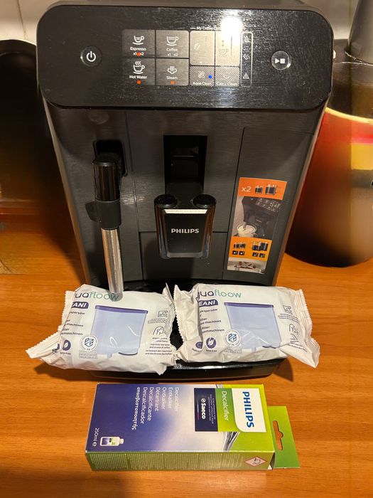 Espresor automat Philips + kit intretinere Saeco