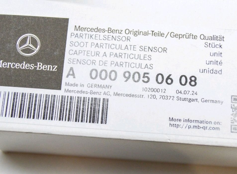 Senzor Noxe Sprinter  Filtru de  Particule  A0009050608, A0009059601 TOATA  GAMA  DE  SENZORI  NOXE  PRODUSE  NOI  ORIGINALE  MERCEDES  Doar intrebati