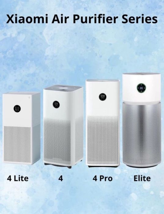 Воздух очиститель Xiaomi havo
tozalagich 4Lite,4pro,Elite,Compact