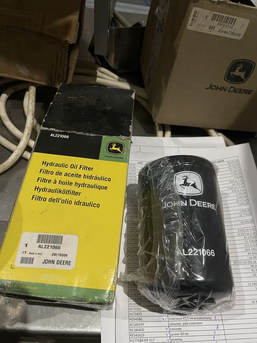 Фильтра на Jhon Deere, Джон Дир