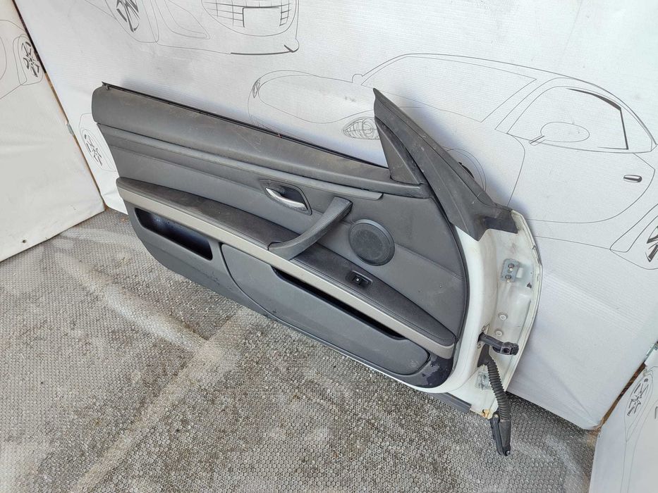 Ușă Față Stânga BMW 3 E92 E93 Decapotabil Alb Mineralweiss Metallic A96 41517200569 / 7200569 2013 / [2005-2014] / (12G)