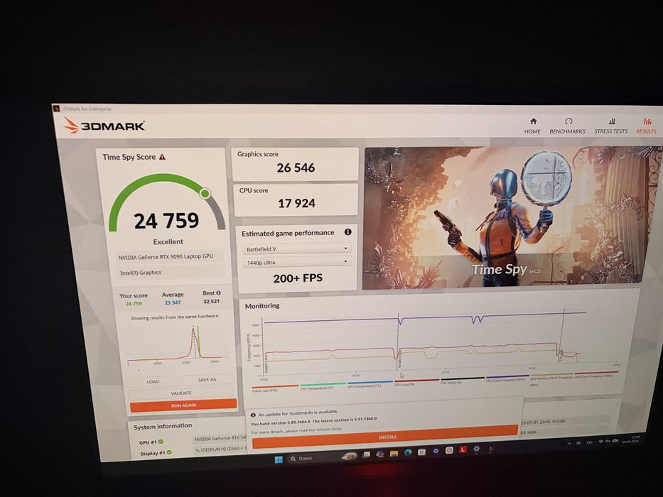 Lenovo Legion Pro 7 16" – RTX 5090 / Ultra 9 275HX / 64GB / 3TB OLED идеален за топ гейминг и сериозен AI