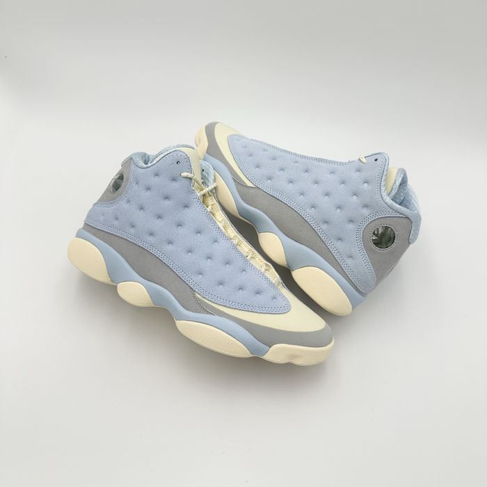 Pantofi Sport Air Jordan 13 Retro Sole Fly Baby Blue - Albastru Crem Deschis - 100% originali