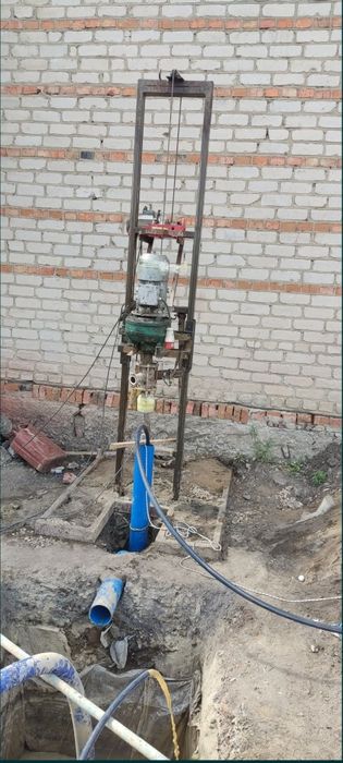 Бурение скважин.