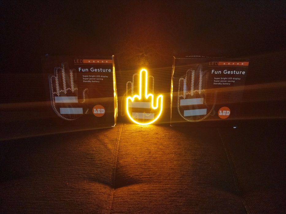 ПРОМОЦИЯ LED Ръка за автомобил или витрина