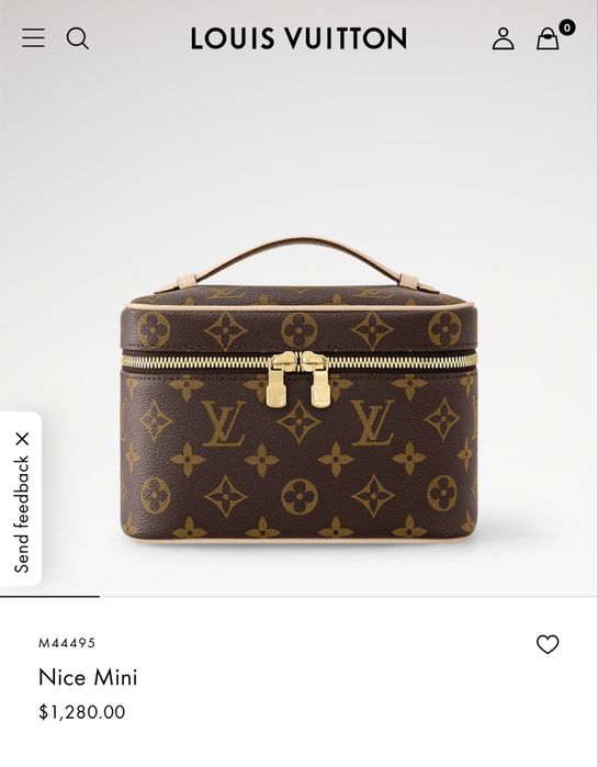 Trusa cosmetica louis vuitton